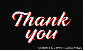 red and white 'Thank you!' text on a black background.