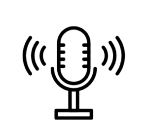 Cartoon microphone